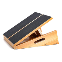 Équipement de Fitness antidérapant pied mollet planche extensible en bois inclinée réglable