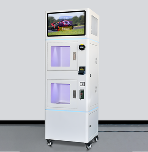 เครื่องจำหน่ายน้ำยาทำความสะอาดหมวกกันน็อคมอเตอร์ไซค์แบบสองช่องพร้อมน้ำยาขจัดฝ้าสำหรับมอเตอร์ไซค์และหมวกนิรภัย - Product Image 1