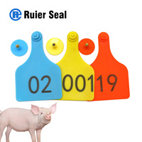 REET006 Étiquette d'oreille pour animaux, boucles d'oreilles pour porcs/moutons, produit en vente chaude