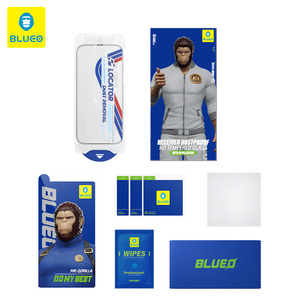 Protector de Pantalla BLUEO Premium Antipolvo de Vidrio Templado HD para 17 Pro Max 16 15 14 13 Air Plus <span class=keywords><strong>Mini</strong></span> - Product Image 3