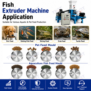 Extrusora de Alimento Flotante para Peces DGP60, Tipo Seco, para Maíz, Soja, Aves de Corral, Ganado, Máquina de Peletización de Alimento para Mascotas - Product Image 3