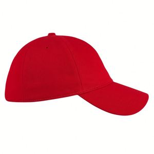 Gorra de Béisbol Roja de Algodón 100% a Bajo Precio en China, con Bordado a Mano y Estampado en Relieve, Diseño Personalizado Unisex - Product Image 6