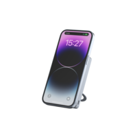 Chargeur sans fil portable 10000mAh Nouvelle arrivée Mini batterie externe Pack de batterie Support magnétique Charge rapide 15W Type-C Aluminium