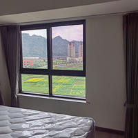 Ventanas Corredizas Modernas Personalizadas de Doble Acristalamiento de Aleación de Aluminio con Persianas para Uso Exterior en Hoteles y Salas de Estar