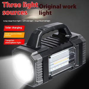 Personnalisation d'usine OEM/ODM Éclairage de camping multifonctionnel en plein air Corps en ABS Portable IP65 Étanche Rechargeable Solaire LED - Product Image 5