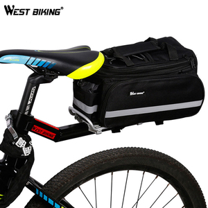 Bolsa de Bicicleta Multifuncional Expandible de 20L, 3 en 1, con Tira Reflectante - Product Image 1