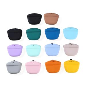 Manufacturer-Supplied Fashionable Silicone Pet Training Waist Bag <b>Dog</b> Snack Bag for Outdoor Training - Product Image 1