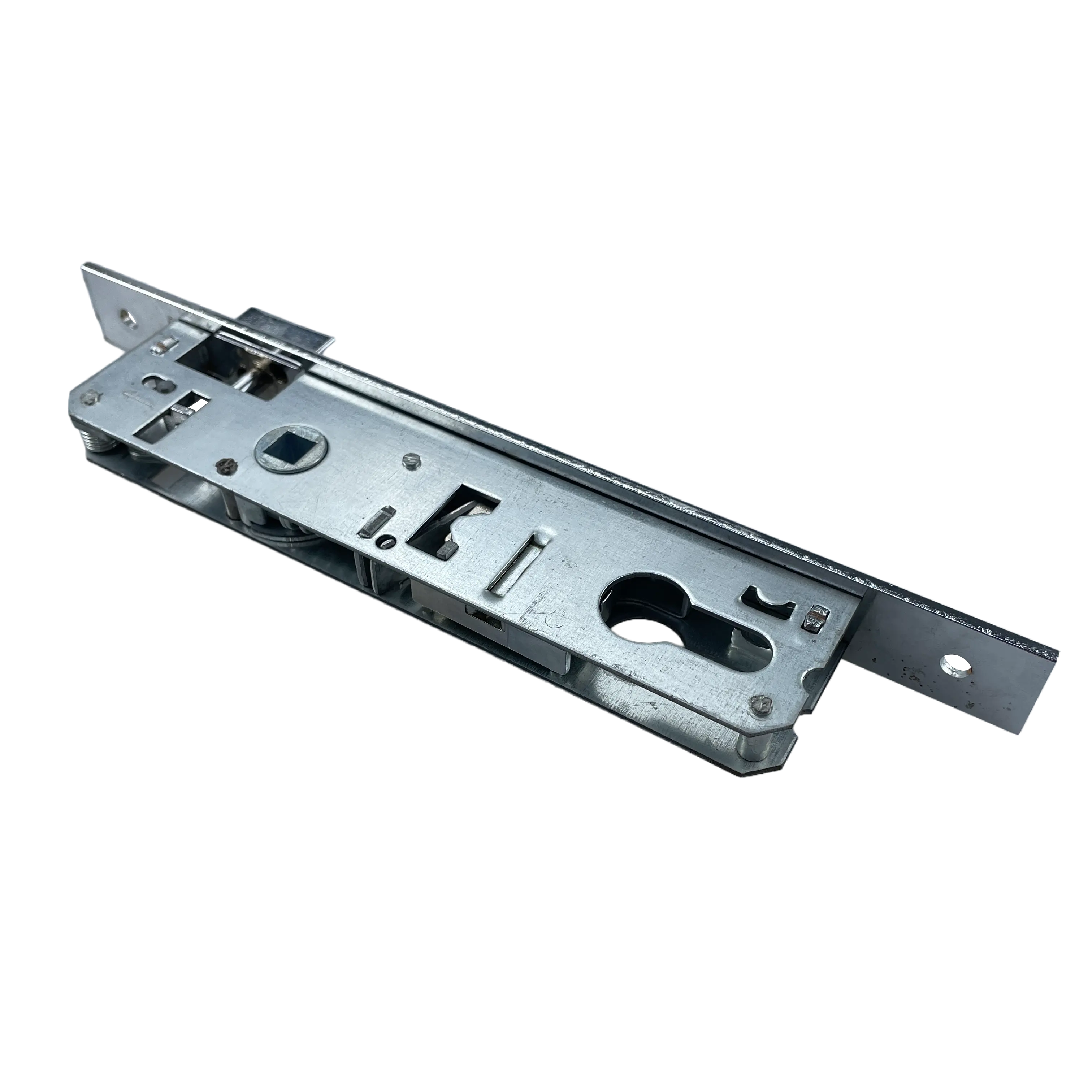 Panel 22mm kunci pintu besi/Aloi seng 8525mm kustom LOGO untuk pintu Aluminium