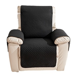 <b>Sofa</b> Protective Cushion <b>Cover</b> Solid Color Pad Type 145-185CM Waterproof Non-slip Polyester Machine Wash <b>Sofa</b> Slipcover - Product Image 4