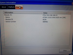 EXFO FTB-1-S1-8G (1310/1550/1625nm) OTDR มือสอง - Product Image 6