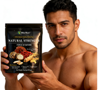 Thé aux herbes Force Naturelle |   Mélange d'herbes de ginseng et de maca pour l'énergie et la vitalité (30 sachets)