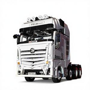 Camión de Ingeniería Mercedes-Benz de Bloques de Construcción, Juguete de Ensamblaje con Control Remoto por APP, para Plástico, 14+ - Product Image 6