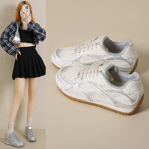 Chaussures de course décontractées et sportives légères LYKU BN2006 pour femme, été 2006, à lacets, avec empeigne en maille respirante, style coréen tendance - Product Image 2