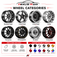 Jantes en alliage d'aluminium tout-terrain 6X139.7 6 trous pour camionnettes, tailles 16" 18" 20" pour Toyota Tacoma Ford F-150/205
