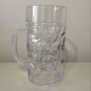 Offre Spéciale – Chopes d'Oktoberfest personnalisables avec logo, 500 ml et 1000 ml, en plastique, forme classique allemande, avec poignée - Product Image 2