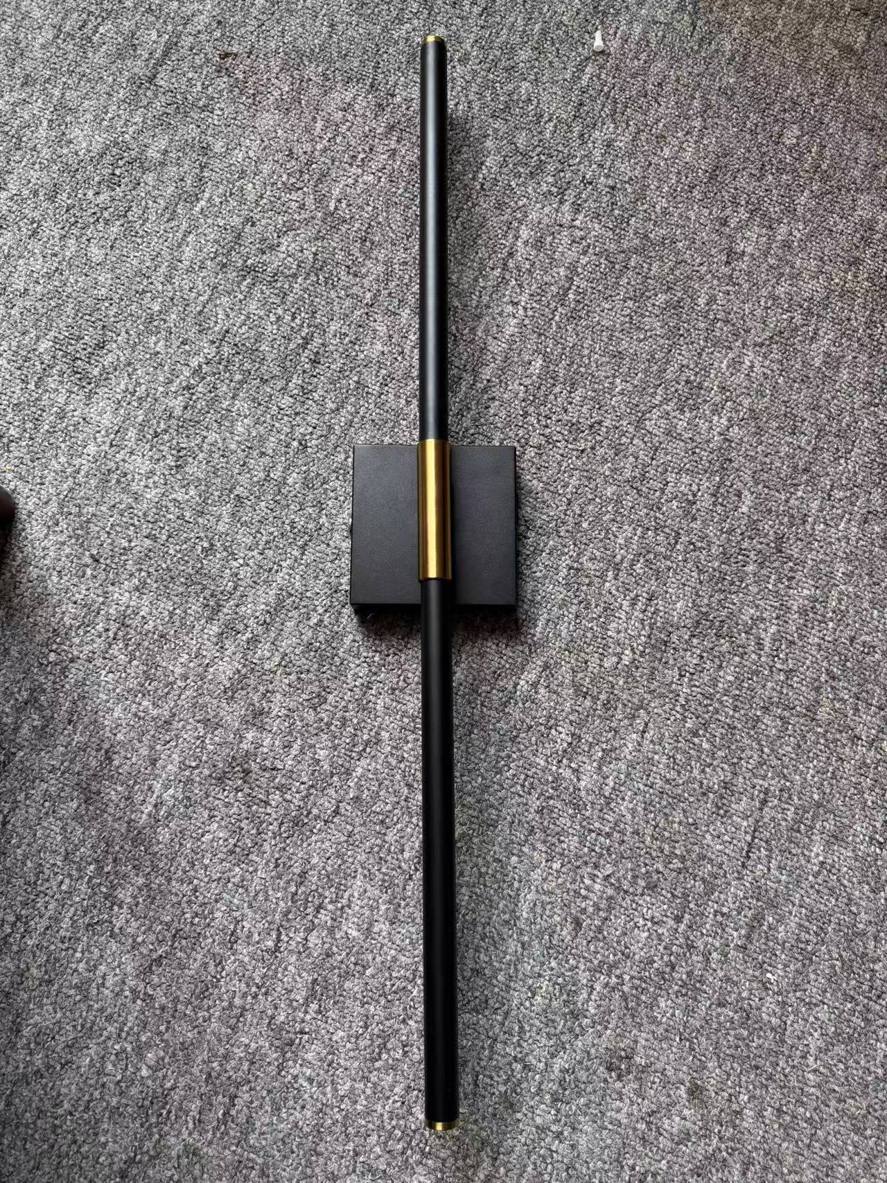 High quality insert square base black gold-70cm