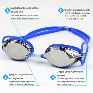 Piscine de <span class=keywords><strong>natation</strong></span> de vitesse adulte professionnelle Anti-buée lunettes d'arène Protection UV <span class=keywords><strong>compétition</strong></span> course lunettes de <span class=keywords><strong>natation</strong></span> avec boîtes - Product Image 4