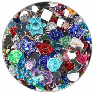 Assortimento di perle miste 5000 cubiche di dimensioni assortite - Product Image 1