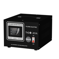 Régulateur de tension automatique monophasé YILONG SVC-2KVA, stabilisateur SVC avec bobine en cuivre pur à 100 %, AC 220V pour usage domestique