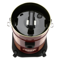 Aspirateur industriel silencieux d'extérieur, aspirateur commercial portatif de type HEPA, sac à poussière de haute qualité, 2000W, électrique, cyclone sec