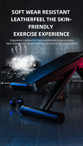 ספסל משקולות מתכוונן לשימוש ביתי, חדש, יציב וחזק - Product Image 6