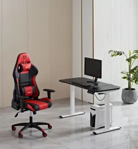 PC Computer Liegendes Leder Silla Cadeira Game Gamer Stuhl Drop Versand Led Gaming Chair Renn stuhl Mit Fuß stütze