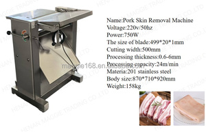 Rebanadora de Carne de Acero Inoxidable de Alta Eficiencia, Rebanadora Comercial Semiautomática para Carne de Res, <span class=keywords><strong>Cerdo</strong></span> y Jamón, Cuchilla de Acero Inoxidable - Product Image 5