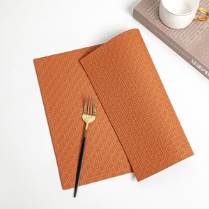 Nouveau tapis de table double face en cuir écologique personnalisable, imperméable et résistant à l'huile, pour restaurant occidental - Product Image 2