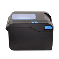 Imprimante d'étiquettes de codes-barres thermiques directes de bureau XPRINTER XP-370BM pour supermarché, entrepôt, café, compatible Windows/Linux