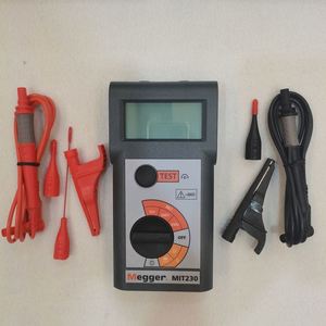 เครื่องทดสอบฉนวนและความต่อเนื่องแบบพกพาขนาดกะทัดรัด MIT230 เครื่องมือวัดและวิเคราะห์ - Product Image 3