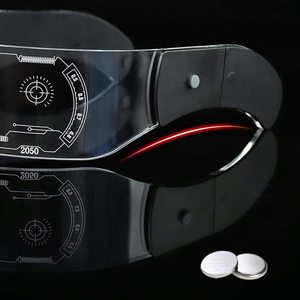 Gafas Led Inalámbricas Plegables Luckykoo con Logotipo Personalizado, Gafas Cyberpunk Brillantes, Gafas Led para Fiestas Rave, Gafas Luminosas con Paquete de Colores - Product Image 5