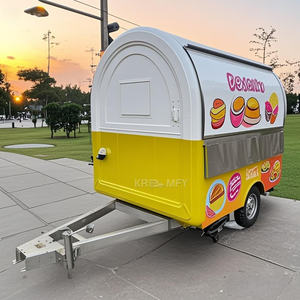 Carrito de Hot Dogs Móvil Personalizado 2025, Remolque de Helados, Camión de Comida Totalmente Equipado - Product Image 4