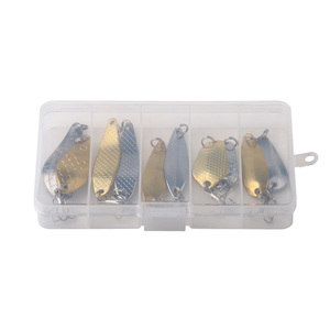 NEWUP Boîte de 10 leurres de pêche en forme de cuillère, ensemble économique - Product Image 5