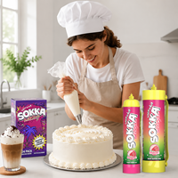 SOKKA Fouet à crème en acier au carbone antirouille, outils professionnels pour desserts, stock disponible en entrepôt étranger, best-seller
