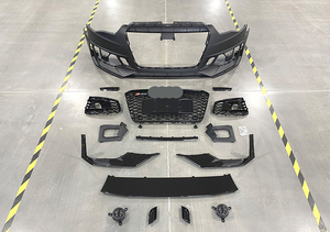 Prix de revient bodykit voiture <span class=keywords><strong>pare</strong></span>-chocs mise à niveau B9 style RS5 B9 <span class=keywords><strong>pare</strong></span>-chocs avant avec grille pour Audi A5 S5 B8.5 facelift RS5 2012 - 2016 - Product Image 3