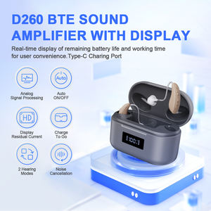 Jinghao เครื่องขยายเสียงแบบพกพาเครื่องช่วยฟังดิจิตอลแบบชาร์จไฟได้พร้อมกล่องชาร์จ - Product Image 2