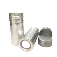 Bâton de cire de soin des cheveux OEM Bâton de déodorant Conteneur 75g Bouteille vide en aluminium Pot en couleur personnalisée
