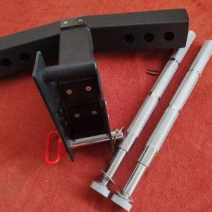 Accesorio Ajustable de Acero Inoxidable para Power Rack y Barra de Dominadas - Barras Paralelas Reforzadas para Ejercicios de Pecho/Tríceps - Product Image 3