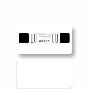 บัตรตรวจจับอัจฉริยะ RFID - UHF พาสซีฟ 6C สำหรับควบคุมการเข้าออกยานพาหนะ จัดการบุคลากร บัตรพิมพ์สีขาว - Product Image 3