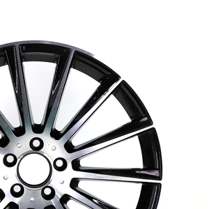 DX300 passger de alta calidad China 18 19 20 pulgadas ruedas de coche del mercado de accesorios 5*112 agujeros acabado plateado ruedas de coche de pasajeros - Product Image 4