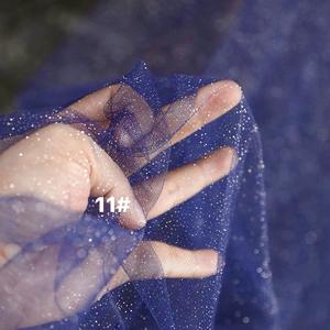 Tulle blanc brillant de luxe avec <span class=keywords><strong>paillettes</strong></span> argentées, poudre de <span class=keywords><strong>paillettes</strong></span> collée, tissu en dentelle, tissu en maille scintillant ivoire <span class=keywords><strong>pour</strong></span> robe de mariée - Product Image 1