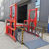 Plateforme de levage mobile hydraulique certifiée CE de 1 tonne, 2 tonnes, 3 tonnes pour le chargement et le déchargement de conteneurs