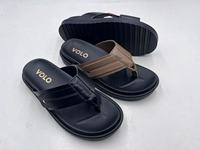 Vente en gros de tongs ouvertes pour hommes, personnalisables avec logo, respirantes, écologiques, confortables, de qualité supérieure, multicolores, à semelle épaisse, pour la plage, OEM
