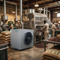 Industriële fruitdroogmachine met warmtepomp, geschikt voor lage temperaturen