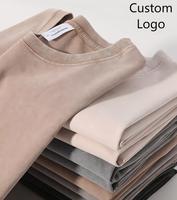 Camiseta Personalizada Lisa, Camisetas con Estampado Urbano, Camiseta de Talla Grande con Lavado Ácido, Camiseta Vintage Extra Grande para Hombre