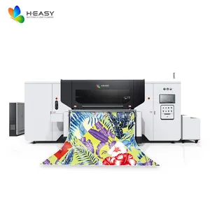 Langsung ke kain tekstil digital printer menggunakan tinta reaktif digital tekstil printer untuk katun dan tempat tidur poliester