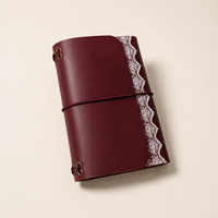 Carnet de notes A5 en cuir PU personnalisé, couverture souple, avec cordon élastique, pages rechargeables, logo, cadeau, fournisseur en gros