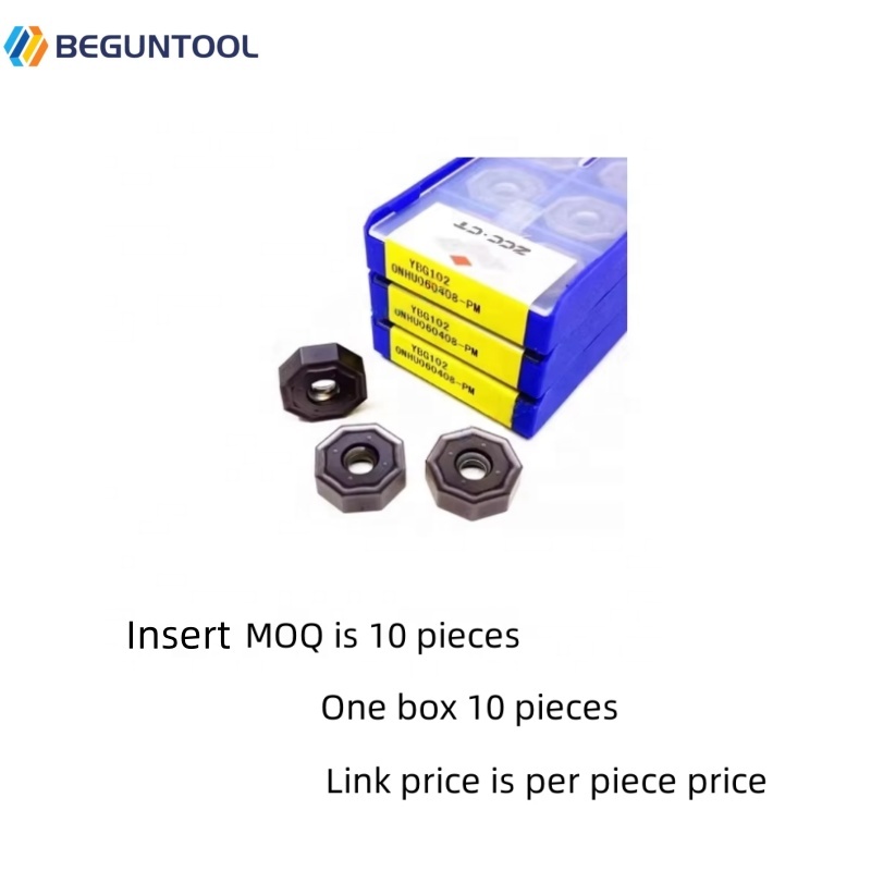 ZCC.CT ONHU karbür Insert ONHU060408 y320 320 YBG205 YBD152 YBM253