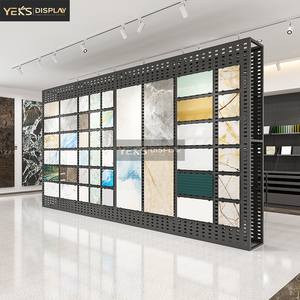 Gạch men hiển thị đứng với khung kim loại cho triển lãm showroom, thiết kế cố định cho gạch sứ, gạch đá, - Product Image 1