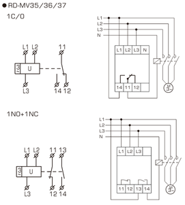 RELETEK <strong>3</strong> <strong>Phase</strong> <strong>Relay</strong> Module RD-MV37N High Power Sealed Voltage <strong>Monitoring</strong> <strong>Relay</strong> Din-rail Mounting Voltage <strong>Relay</strong> <strong>Suppliers</strong> - Product Image 6